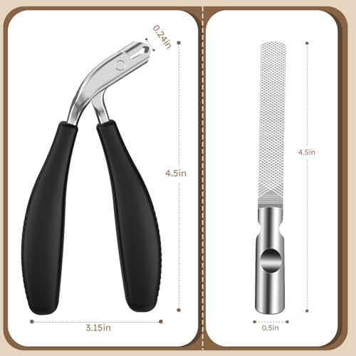 Toenail Clippers for Thick Nails, Nail Clippers for Seniors & Men Classic