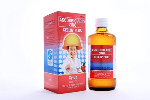 2 Ceelin Plus (Ascorbic Acid and Zinc) 2x120ml