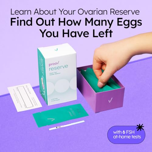 Proov Reserve - Measure Ovarian Reserve at Home - 6 FSH Tests