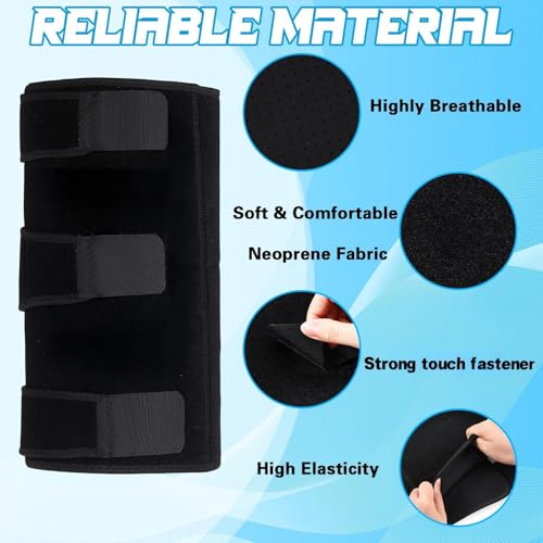 2 Pack Calf Protection Combination, Calf Compression Sleeve, Shin Splint Compression Sleeve, Adjustable Calves Support Brace Black Men Women for Fitness Running Swelling Hiking Training