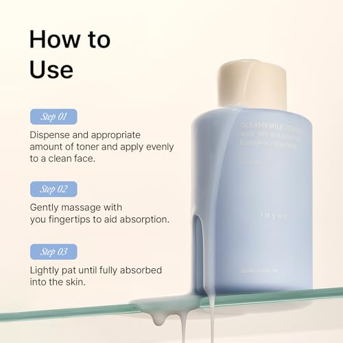 Gleamy Milk Toner with 10% 6-Ceramide Complex + Rice, 6.76 fl oz