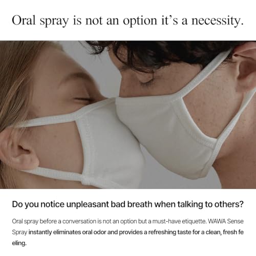 ROROBELL Wawa Sense Spray Oral Care Mouth Freshener Fights Bad breath ((1/3 Fl Oz (Pack of 3))) (1/3 Fl Oz (Pack of 3))