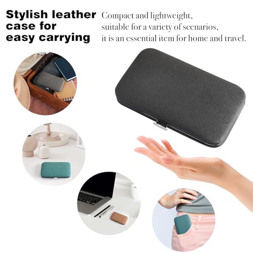 Manicure Pedicure Set Personal Care Nail Clipper Kit 7 PCS Manicure and Pedicure Kit Nail Care Kit for Men Suitable for Travel(Black) Present for Men Husband Boyfriend Parent black