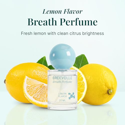 The Breath Perfume Oral Spray | Arctic Mint Flavor & Lively Lemon Flavor