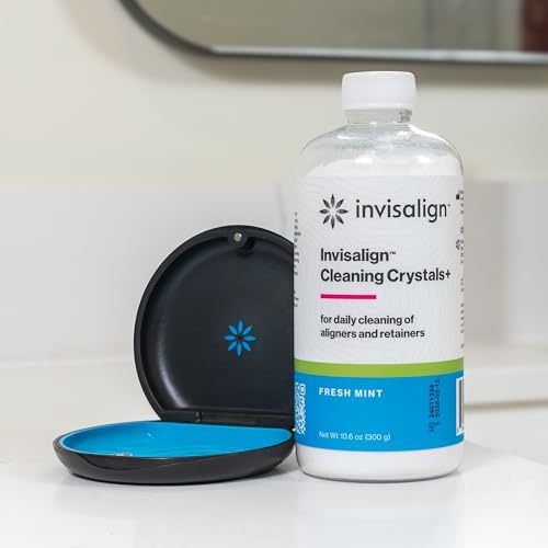 INVISALIGN Cleaning Crystals+ | Aligner and Retainer Cleaner | Mint 1 Count (Pack of 1)