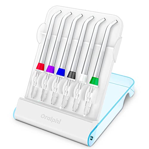 Replacement Tips for Waterpik, and Aluminum Electric Toothbrush Travel Case
