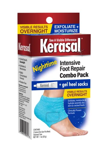 DenTek 150 Count 6 Pack Floss Picks Bundle with Kerasal Healing Ointment and ZenToes Gel Socks