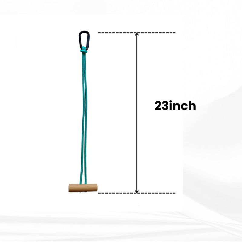 Horse Bucket Strap,Premium Heavy Duty Outdoor Carabiner,Adjustable Polypropylene Rope, Used for Horse Hay Net,Water Bucket,Pack of 2 - BeesActive Australia