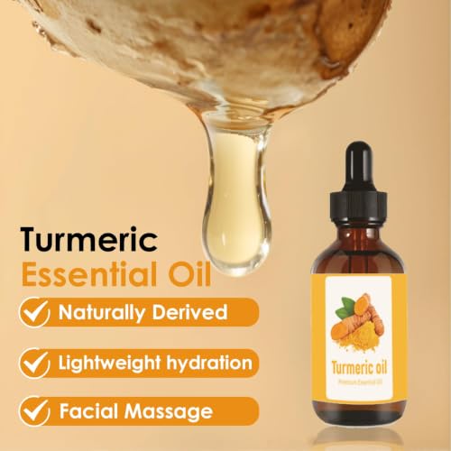 Turmeric Wash and Care Kit – Turmeric Face Wash with Brush, Exfoliating Facial Pads, Turmeric Oil and Cleansing Soap Bars– Jabon de Curcuma, Natural Skincare for Face & Body (4PC Set, Count, 4) 4PC Set (Turmeric) 5