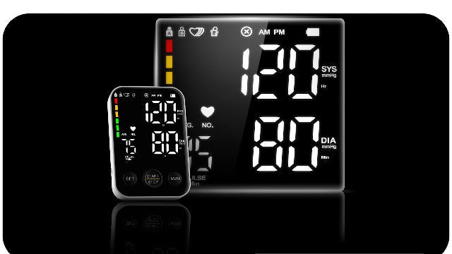 Oklar FDA Cleared Blood Pressure Monitor Upper Arm BP Machine for Home Use
