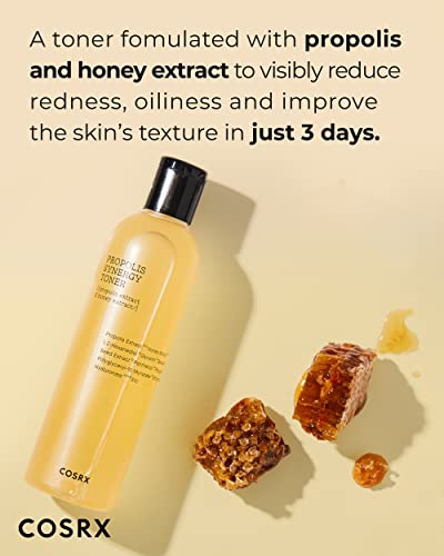 COSRX 72% Propolis Honey Toner, 3X Increase in Moisture Level, 5.07 fl.oz 5.07 fl.oz (Pack of 1)