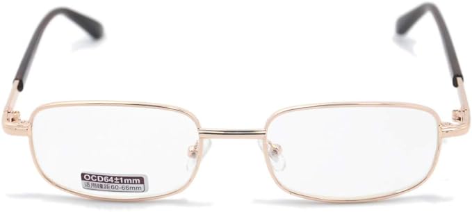 Yellowrock Metal Frame Reading Glasses, Fashionable Reading Glasses, Power from +0.50 to +6.00 - BeesActive Australia