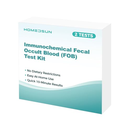 2-Pack Immunochemical Fecal Occult Blood iFOB Home Test Kit