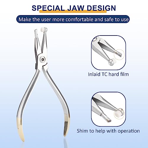 Dental Orthodontic Adhesive Removal Plier - Braces Removal Tool Glue Remover Plier Braces Adhesive Glue Remover Plier