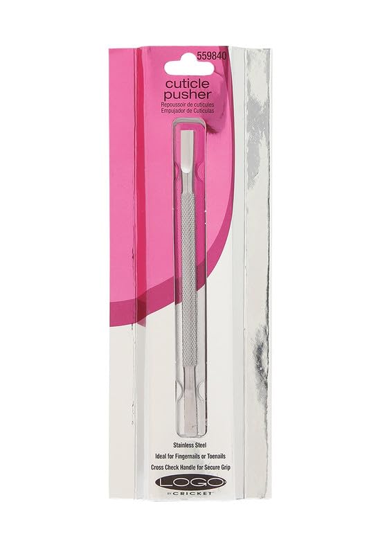 Cricket Logo Cuticle Pusher - Professional Nail Tool, 1 Count