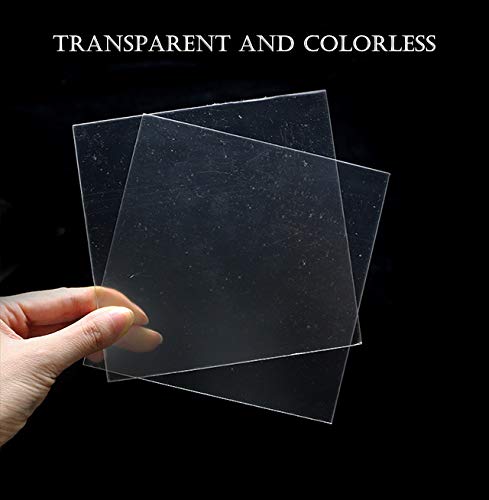 20 Sheets 1.0MM Dental Hard Splint, Thermoforming Materials for Vacuum Forming Machine 5''x 5'' 1.0 MM
