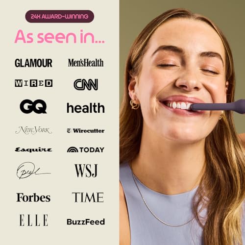 quip Rapid Dissolvable Teeth Whitening Strips, 20 Treatments, 8% Hydrogen Peroxide, Fast-Acting 15-Min Results, Mint with Coconut Oil, 40 Strips