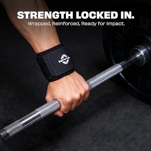 Nivia Wrist Support Pack Of 2 Black