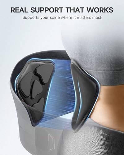 Back Brace for Lower Back Pain,Lumbar Support Belt for Men & Women Large