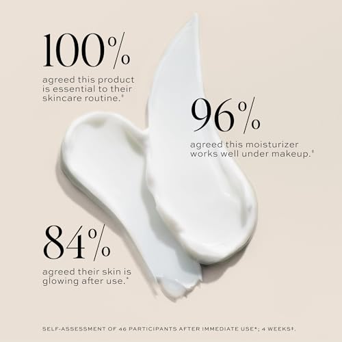 DIME Beauty Dewy Day Cream - Anti-Aging Hydrating Face Moisturizer with Rosehip Oil, Ceramides and Snow Mushroom for Dry and Combination Skin, Vegan and Cruelty-Free, 1.7 oz / 50 ml Off White