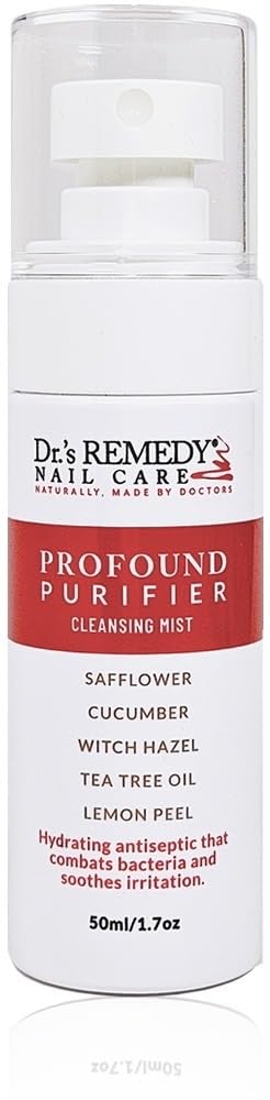 Dr’s Remedy Enriched Nail Polish Treatment: Non Toxic, All Natural, and Organic - Doctor Formulated: Strengthens, Restores, Heals, and Protects "24-Free"- PROFOUND Purifier Nail Cleansing Mist - BeesActive Australia