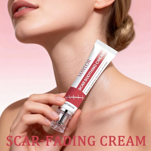 Gentle Scar Management Solution for Surgical Marks, Acne Spots, Burns & Keloids - Fragrance-Free, Non-Irritating Formula-Red (1) 1