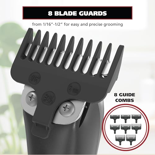 Wahl Edge Pro Bump Free Corded Beard Trimmer & Touch-Up Groomer for Men 1 Count (Pack of 1)
