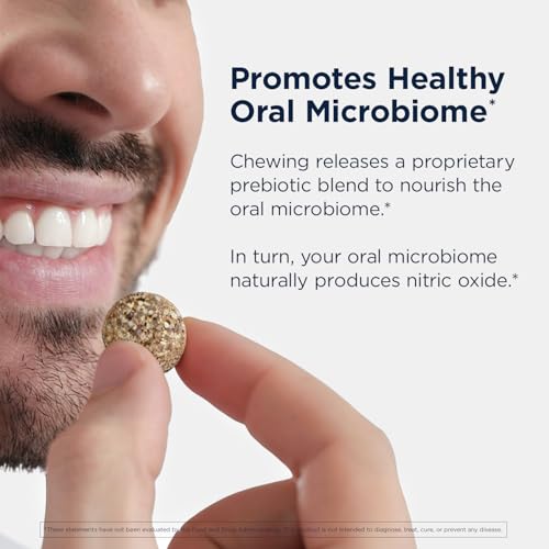Designs for Health NOx Oral Microbiome Gum, Bright Berry, 30 Pieces
