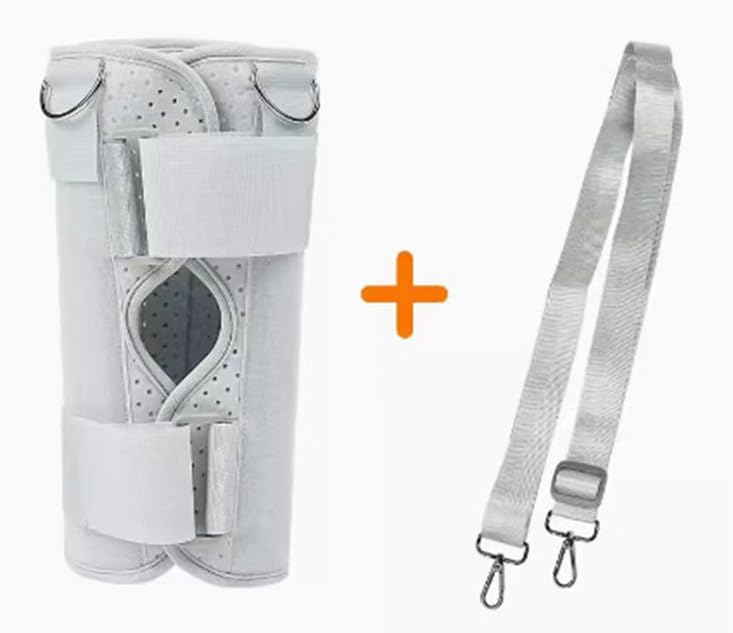 Pediatric Leg Immobilizer Kids Knee Brace Support Child Knee Fixed Splint Leg Fracture Splint Knee & Leg Immobilizer/Knee Brace (Small) Small