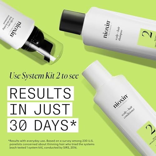 NIOXIN System 2 Scalp Care | Conditioner | Hair Thickening For Natural Hair 10.1 Fl Oz (Pack of 1)