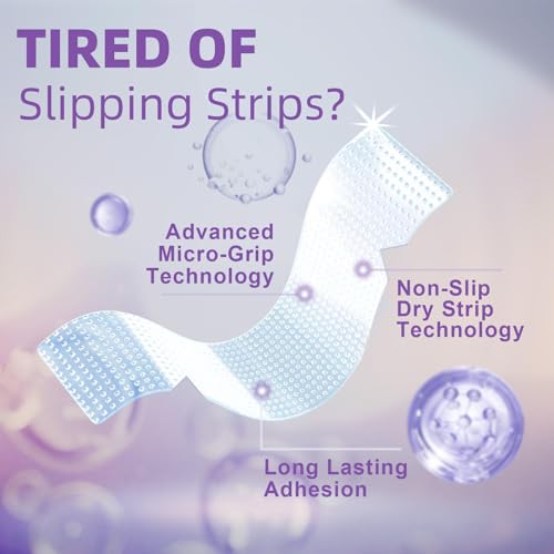 Teeth Whitening Strips 14 Treatments -Fast Result Remove Stains - Sensitive Teeth Whitener - Enamel Safe White Strips - Teeth Whitening Kit Pack of 28 Non-Slip Strips - Professional Tooth Whitening