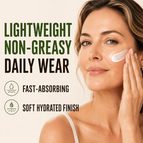 Ayurvedic SPF 30 Face Moisturizer – Rose Eladi Daily Hydrating Cream, Lightweight Non-Greasy Sun Protection for Men & Women, 1.76 Oz – Botanic Rain (Pack of 1) 1.76 Fl Oz (Pack of 1)