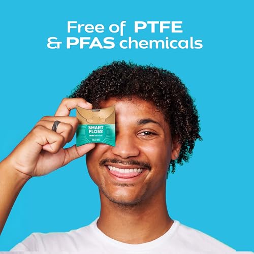 DrTung's Smart Floss, Mint Natural Expanding Dental Floss - Pack of 6 90 Foot (Pack of 6)