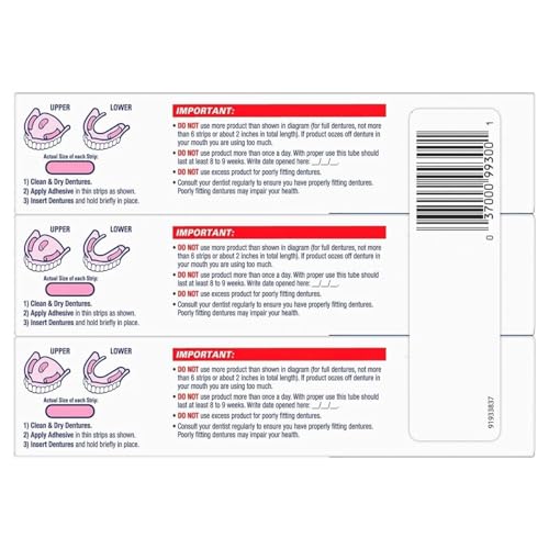 Fixodent Ultra Max Hold Dental Adhesive (2.2 oz. 3 pk.)