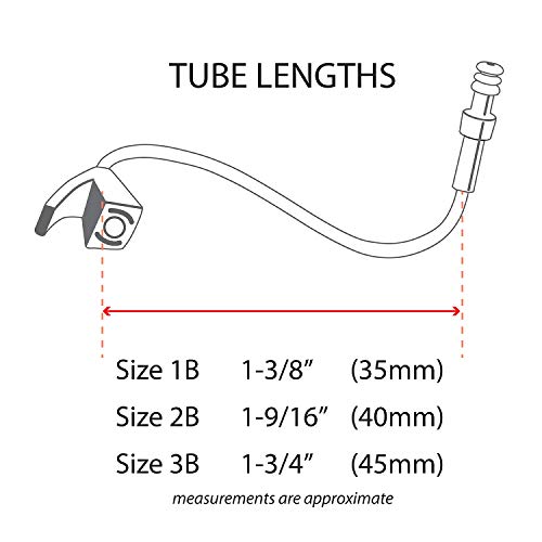 Tweak Hearing Replacement Tubes for Tweak Focus+T and TweakConnect Hearing Amplifiers | Dome, Small (1B) Right