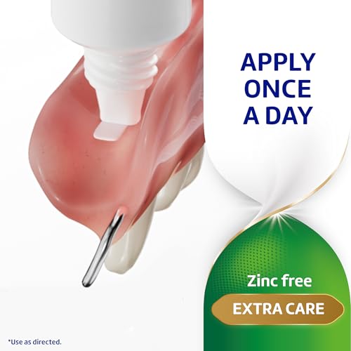 Poligrip Extra Care Denture Adhesive Cream, 2.2 oz (4 Pack) 2.2 Ounce (Pack of 4)