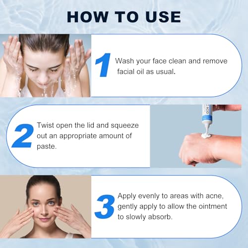 Azelaic Acid 10% Cream for Face - Acne Cream for Rosacea Reducing Relief Pimple Breakouts Blackhead Pigmentation and Redness - Azelaic Acid Gel For Facial and Skin Care