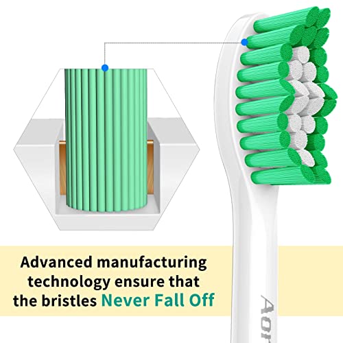 Replacement Toothbrush Heads for Philips Sonicare Gentle Yet Effective Cleaning