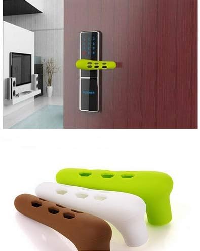 [Pack of 2] Door Knob Cover, Grip Cushion, Silicone, Soft Goods, Non-Slip Cushion, Anti-Collision, Anti-Static, Door Handle, Lever Cover, Home (Coffee) -  Australia