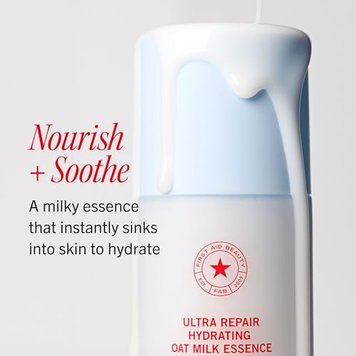 First Aid Beauty Ultra Repair Hydrating Oat Milk Essence, 4.5 oz