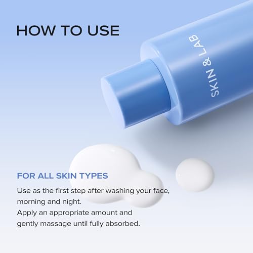 [Skin&LAB] ECTOIN Milky Cream Toner 3,000ppm Ectoin Hydrating Face Toner for Sensitive Skin, Barrier Care with Panthenol & Beta-Glucan, Nourishing & Soothing Moisturizer 200ml(6.76 fl.oz.)