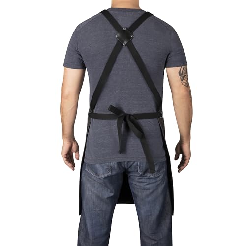Stylecraft Heavy Weight Waterproof Professional Barber-Salon Apron Black Camo