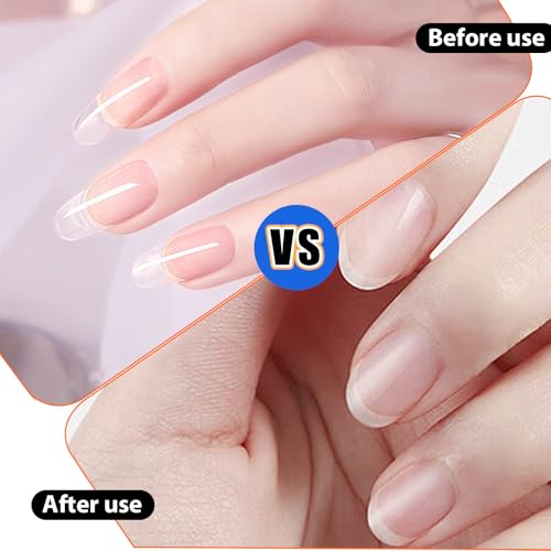 Cuticle Pusher, Dual Ended Nail Cuticle Remover with 5 Nail Sand Polishing Tablets Nail Care Polish Remover Cuticle Trimmer Manicure Kit for Pedicure Nail Art Titanium steel, white