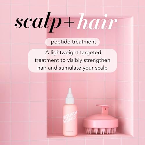 Saturday Skin Scalp Hair Growth Serum: Peptide Thinning Scalp Treatment