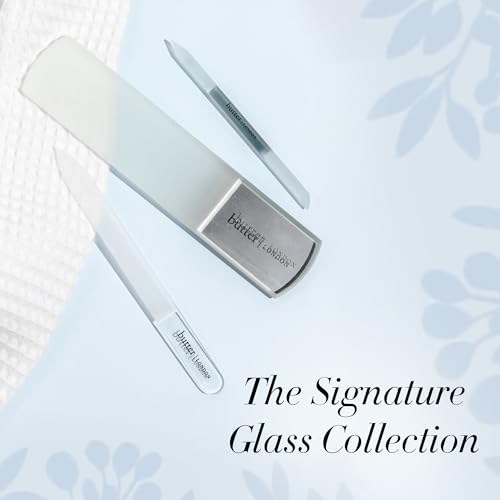 Butter London Glass Pedicure Foot File & Callus Remover, Signature Glass