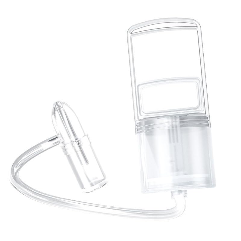 Nasal Aspirator for Baby, Portable Hand Puller Nose Sucker, Quiet Suction Easy to Operate | Reusable | Soft Silicone Nose Cleaner for Fast and Effective Relief of Nasal Congestion in Infant Plastic - BeesActive Australia