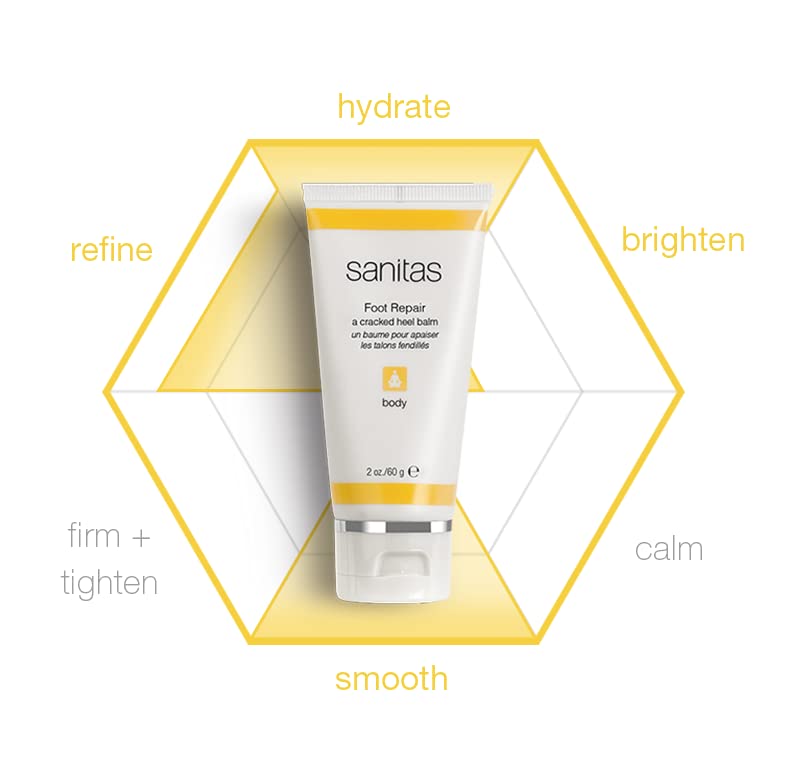 Sanitas Skincare Foot Repair 2 ounces, a cracked heel balm - BeesActive Australia