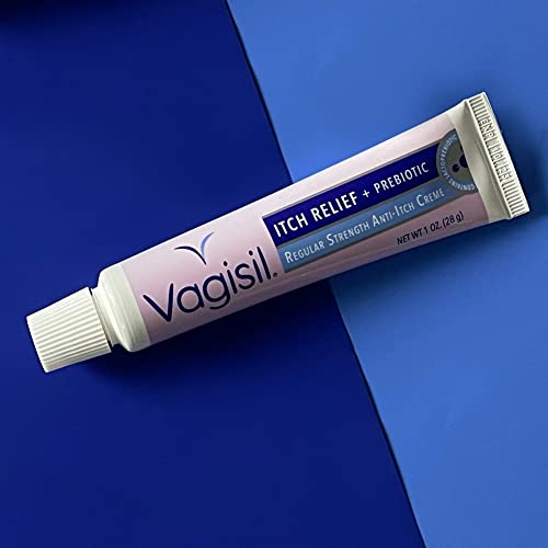 VAGISIL Regular Strength Feminine Anti-Itch Creme, 1 Oz (1 Pack) 1 Ounce (Pack of 1)