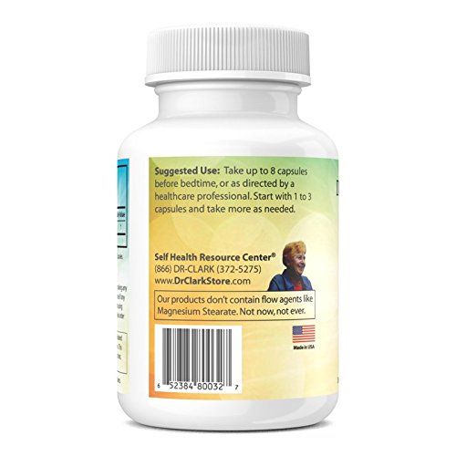 Dr Clark Ornithine Dietary Supplement 500mg, 100 Tapioca Capsules, Pure Amino Acid Support for Natural Sleep Aid, Promotes Protein Metabolism, Cleansing and Detoxification, Non-GMO & Gluten Free Plant-Based Tapoica Capsules