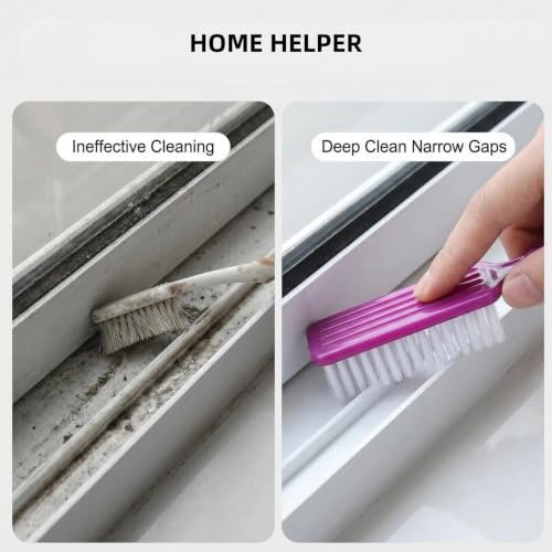 DAYGOS 14pcs Nail Brush, Finger Nail Brushes for Cleaning Fingernails Purple 14Pcs